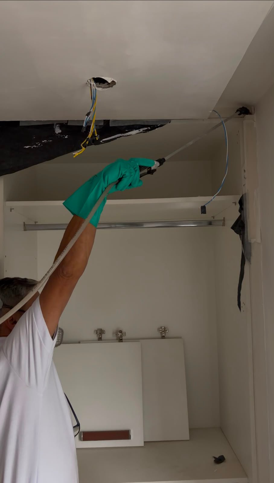 Aplicação profissional em área interna